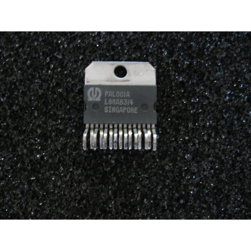 [200802097837] Circuit Intégré Amplificateur Audio de Puissance 4 Canaux BTL Pioneer PAL001A / PAL 001 A (Quad MOSFET / BTL Car Audio Power Amplifier 4 x 35 W / 4 x 40 W Max – Boîtier Flexwatt-25 / ZIP-25 de Puissance