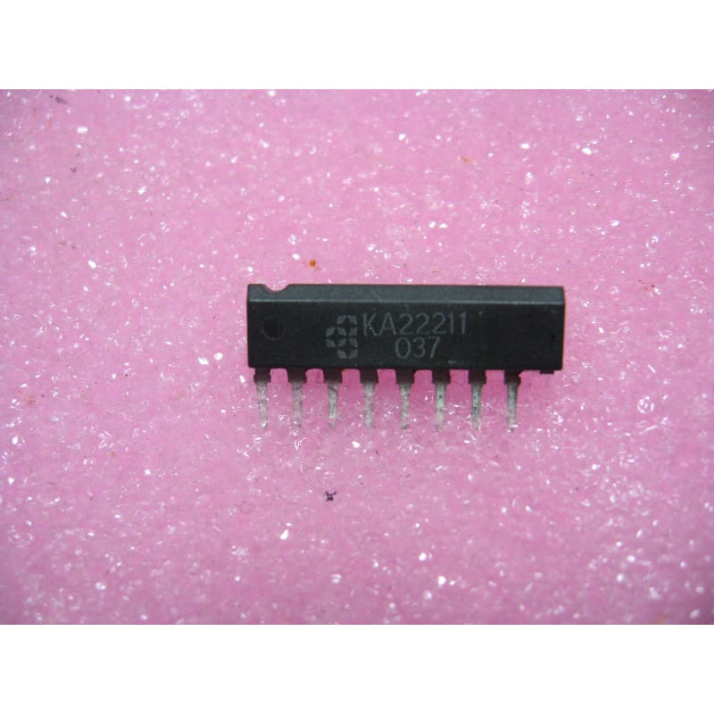 KA22211 – Double Préamplificateur Audio avec Contrôle Automatique de Niveau ALC (SIP-9 / DIP-16) – Samsung