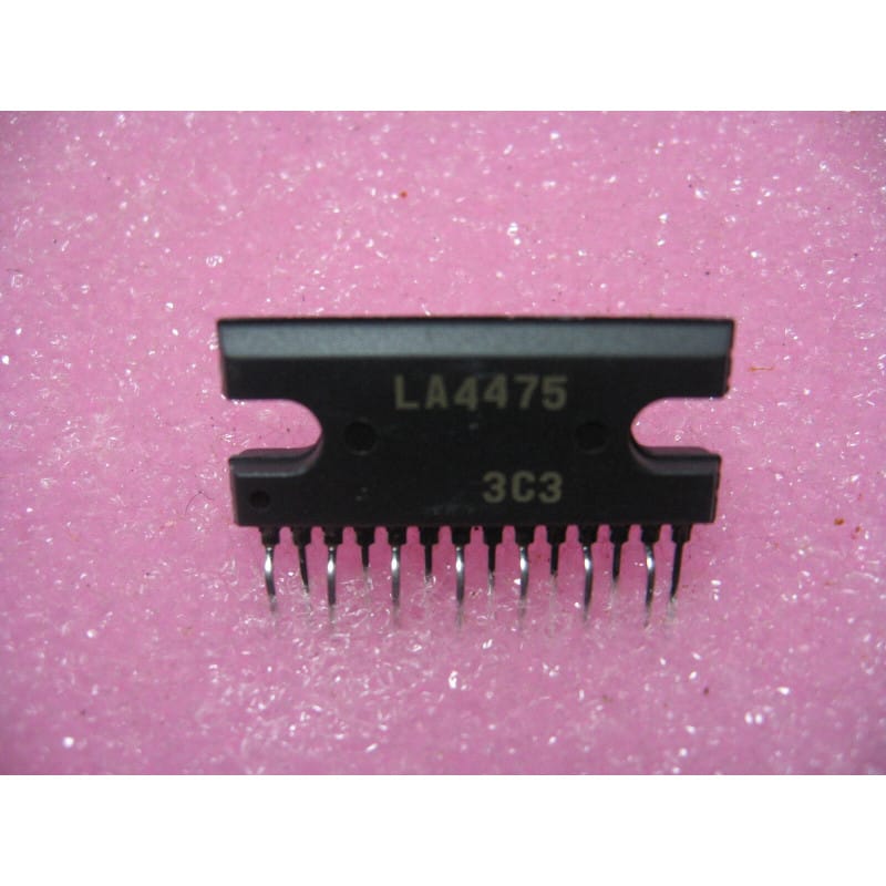 LA4475 – Circuit Intégré Amplificateur Audio de Puissance Stéréo / BTL pour Autoradio (SIP-14 avec Dissipateur) – Sanyo
