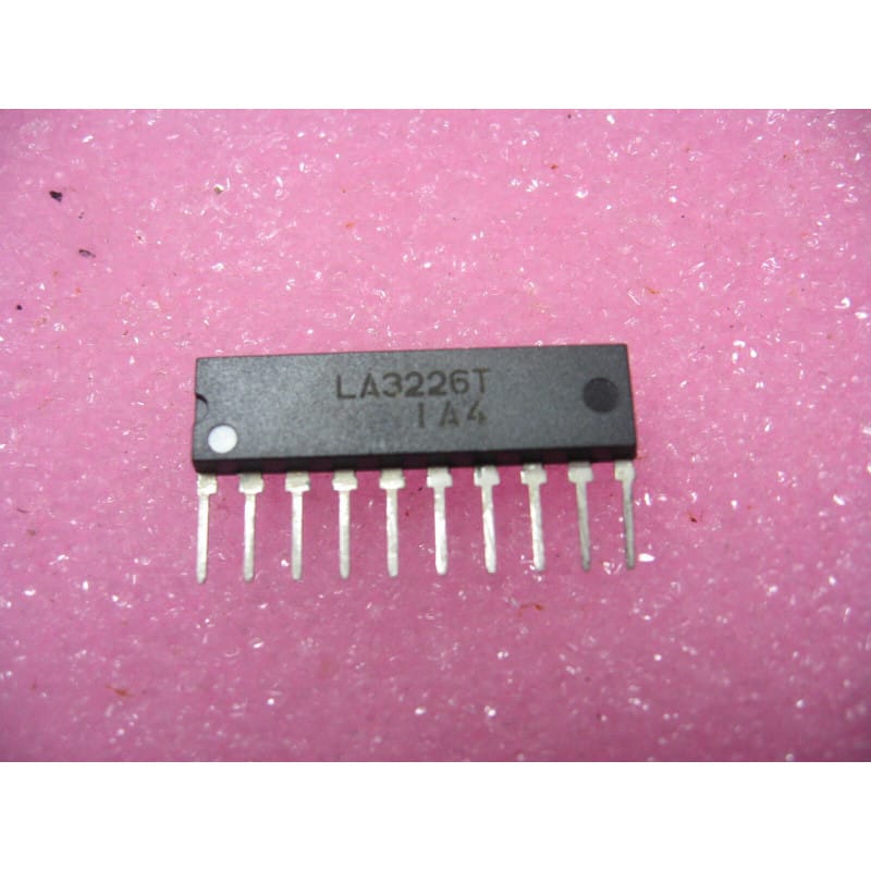 [190701268540] LA3226T – Double Préamplificateur Égaliseur Audio Faible Bruit avec Commutateurs Électroniques (TSSOP / MSOP) – Sanyo