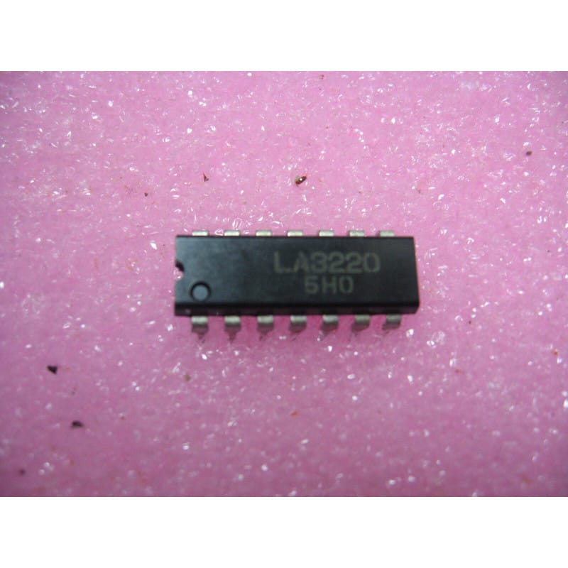 LA3220 – Double Préamplificateur Audio avec Contrôle Automatique de Niveau ALC (SIP-9 / SIL-9) – Sanyo (Lot de 2)