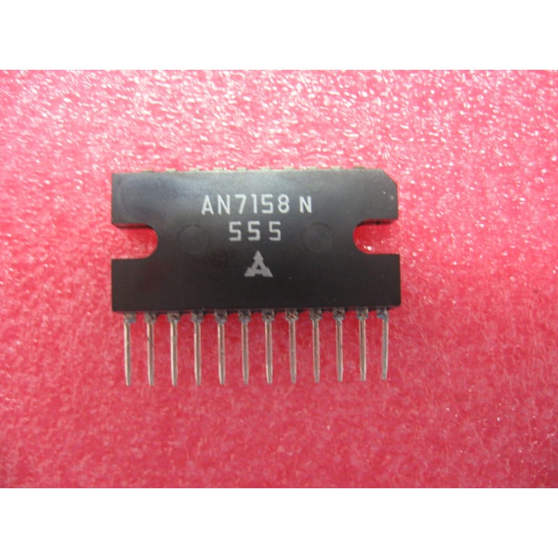 [190699333563] AN7158N – Double Amplificateur Audio de Puissance 2 × 7,5 W (SIP-12 / SIL-12) – Panasonic / Matsushita