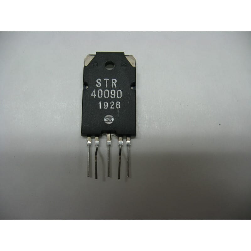 [200834133694] STR40090 – Circuit Hybride Régulateur de Tension / Alimentation à Découpage TV CRT (SIP-5 avec Dissipateur) – Sanken