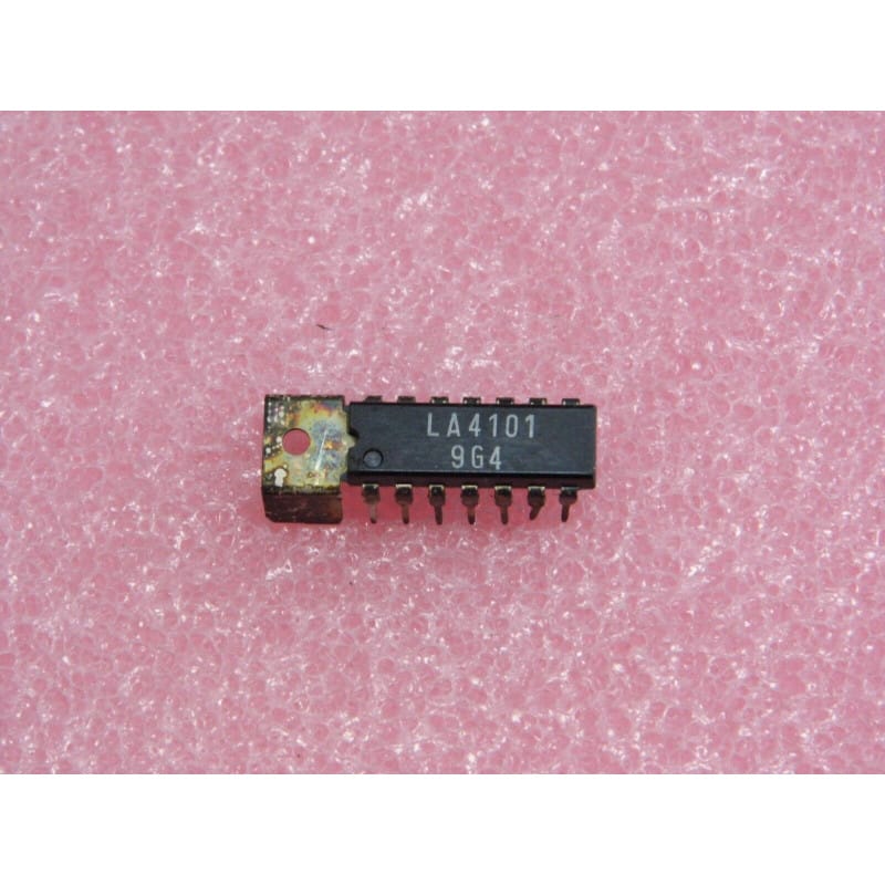 LA4101 – Amplificateur de Puissance Audio Monophonique 1,0 W à 2,0 W (DIP-14 avec Ailette / Heat-Tab) – Sanyo Semiconductor