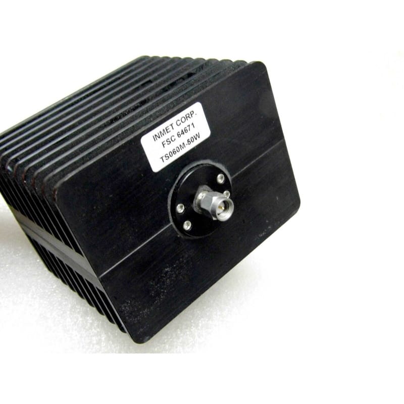 [193124966729] Charge Fictive Coaxiale RF 50 W / Terminaison SMA Mâle 50 Ohms (DC – 6 GHz) – Inmet Corp. (Aeroflex / Cobham)