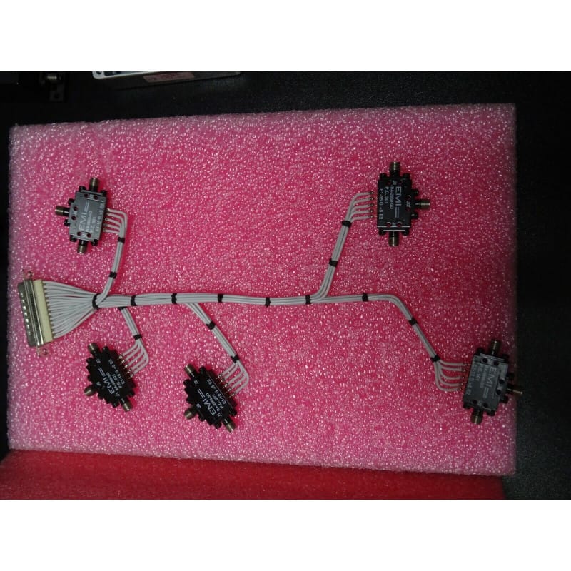 [194511143491] Lot de 5 Modules / Composants RF Hyperfréquence BA-2860-SO (BA2860SO) avec Connecteurs SMA Femelle – EMI
