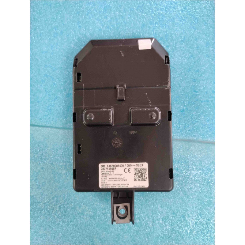 Calculateur / Unité de Contrôle Moteur Boîtier SBOX (Réf. Smart/Mercedes A4539004406 / 001 – Réf. Renault 282751666R) – Smart Fortwo / Forfour (W453) & Renault Twingo III