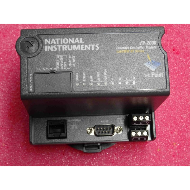 Contrôleur Temps Réel LabVIEW Real-Time / Interface Réseau FieldPoint FP-2000 (Réf. 777792-20) – National Instruments