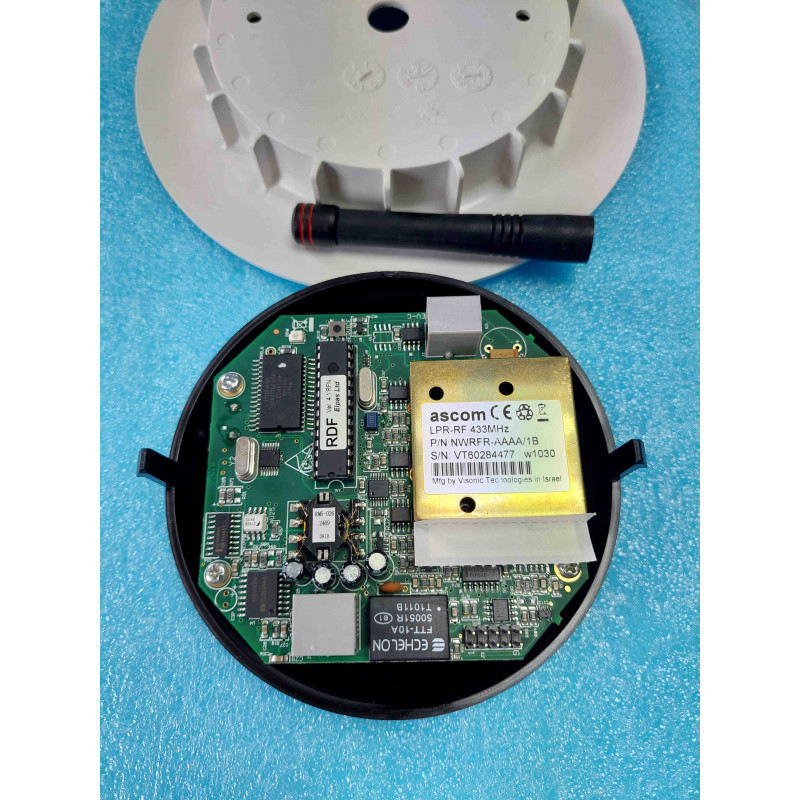 [NWRFR-AAAA/1B] Balise Radio / Récepteur Localisateur d'Appel d'Urgence & PTI ASCOM LPR-RF 433 MHz (Réf. NWRFR-AAAA/1B) avec Antenne Dédiée – Ascom Wireless Solutions