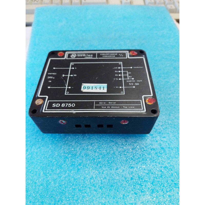 [SD 8750] Convertisseur DC/DC Modulaire à Piquer / Montage Traversant PCB Série SD8750 (Entrée 24 V DC / Sortie 5 V DC – 6 A / 30 W) – Sodilec