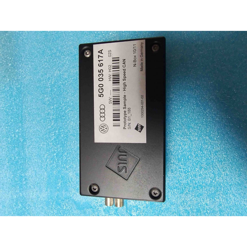 [5G0035617A] Module Électronique de Développement / Prototype Étage Haute Vitesse CAN 5G0 035 617 A (Réf. OEM 5G0035617A / Sample Prototype High Speed CAN) – Volkswagen AG / Audi