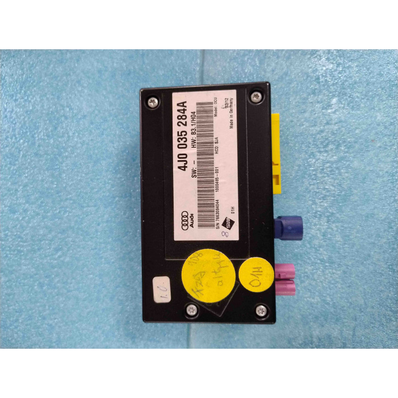 [4J0 035 284A] Calculateur / Module Télématique & Passerelle de Connectivité OCU (Online Connectivity Unit / eCall) – Audi / Groupe VAG (Réf. OEM 4J0 035 284 A / 4J0035284A – HW: B3.1/H04)
