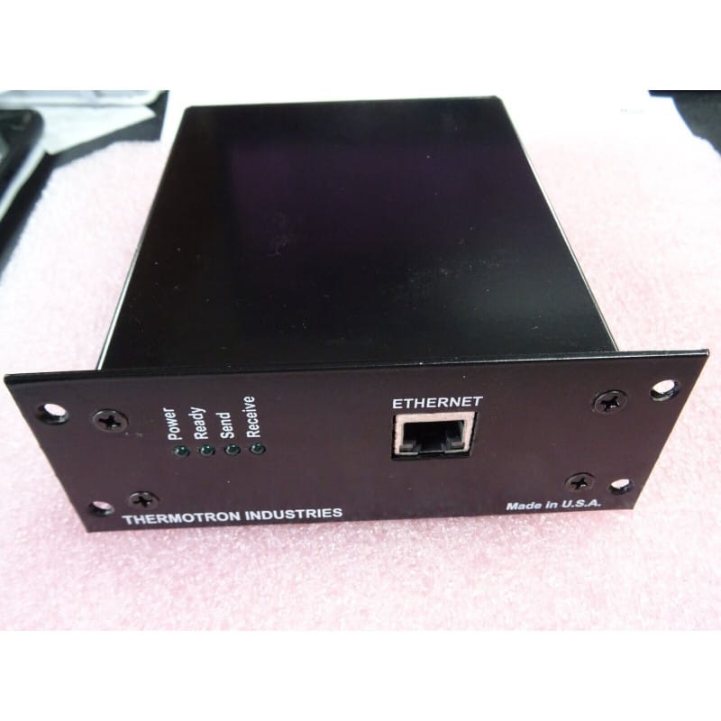 Carte Contrôleur Réseau / Convertisseur Ethernet LAN pour Régulateur Thermotron 3200 – Thermotron 1293494 / 16D66442 #09 Rév. A