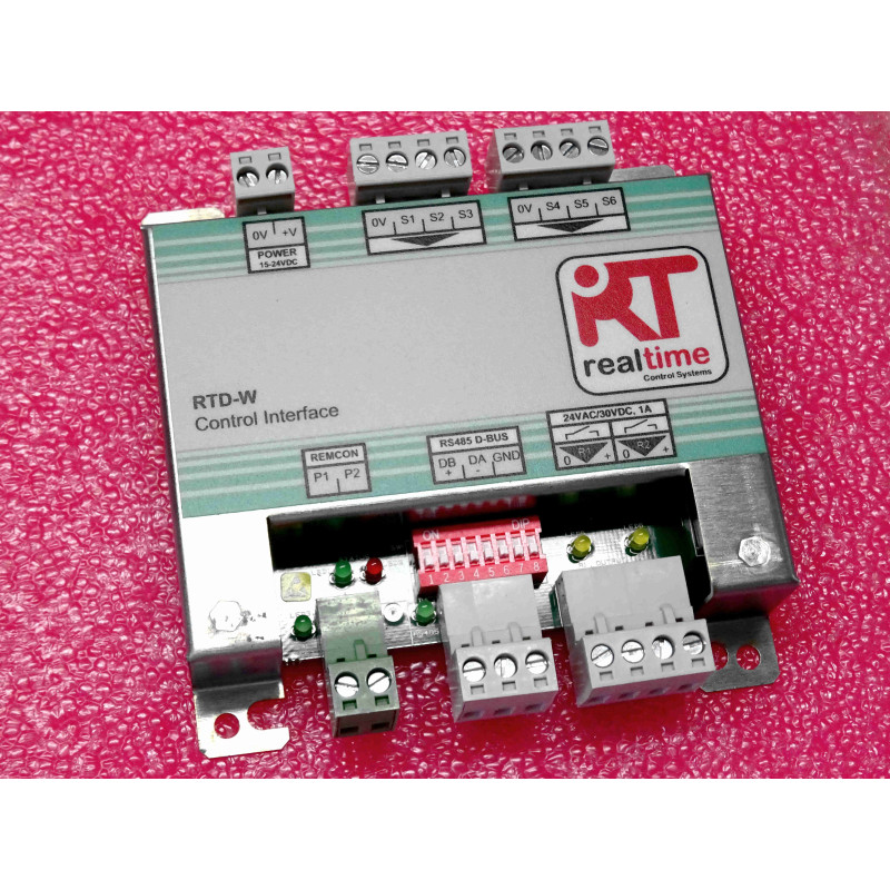 Passerelle / Interface de Contrôle et de Surveillance CVC RealTime Control Systems RTD-W (Firmware v1.09) – Bus RS485 / D-BUS (Compatible Réseau Daikin BRC21 / P1P2)
