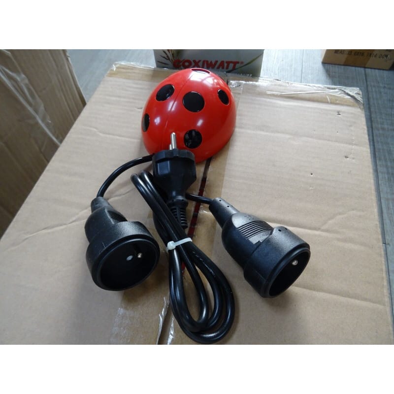 Boîtier Coupe-Veille Intelligent Automatique TV & Périphériques Coxiwatt Coxi TV M3C – Prise Maître/Esclave avec Protection Contre les Surtensions
