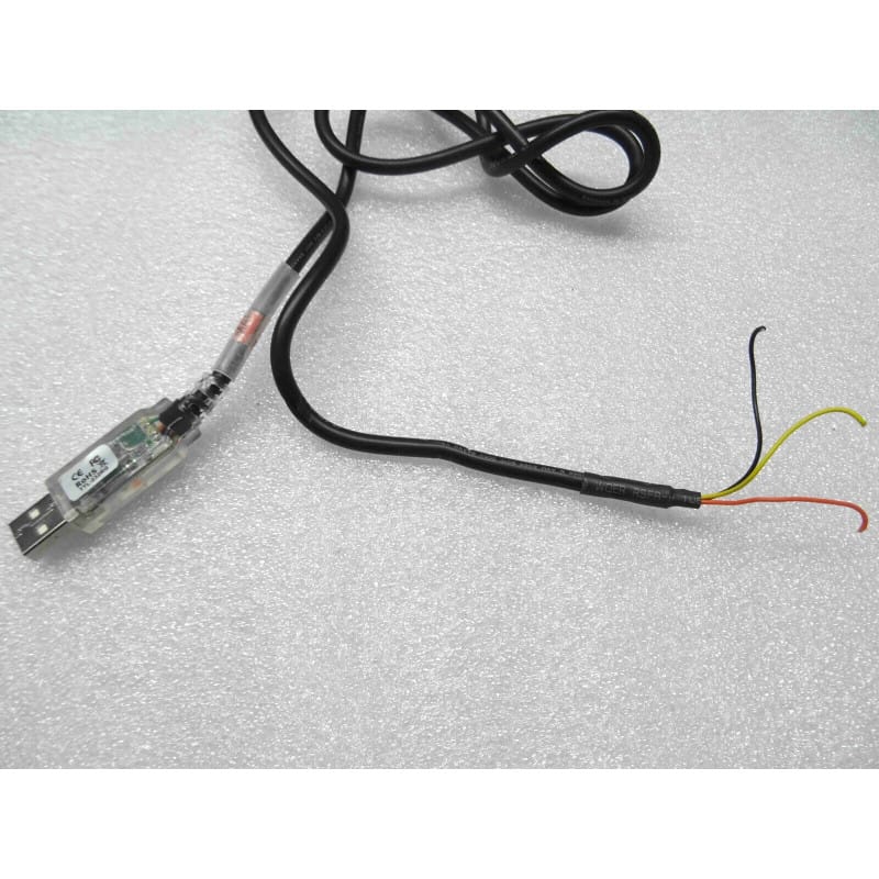 Câble Convertisseur USB vers Série UART Niveau TTL – FTDI Gamme TTL-232RG (Sortie 3 Fils : RX / TX / GND)