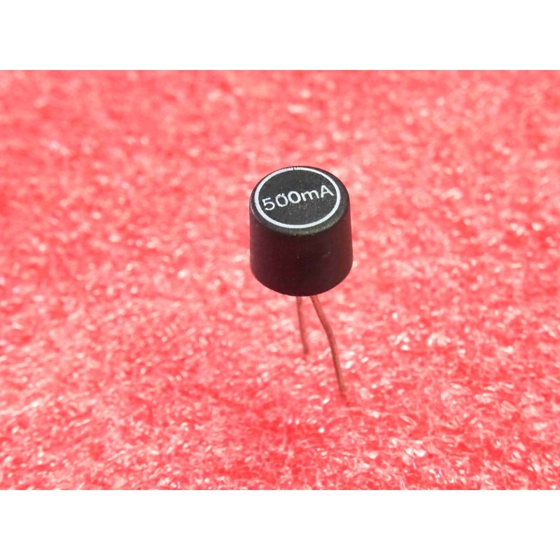 Lot de 5 Microfusibles Radiaux TR5 Rapides (Fast-Acting / Quick-Blow) 500 mA (0,5 A) 250 V – Format Rond Ø 8x7 mm – Entraxe 5,08 mm – Protection Électronique & Cartes d'Alimentation
