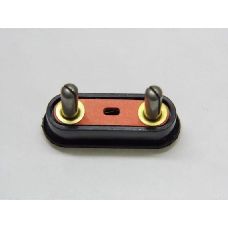 Lot de 2 Ensembles Porte-Fusibles Vintage MFOM pour PCB + Fusibles Cartouches Carton / Fibre 3 A (Entraxe ~18 mm)