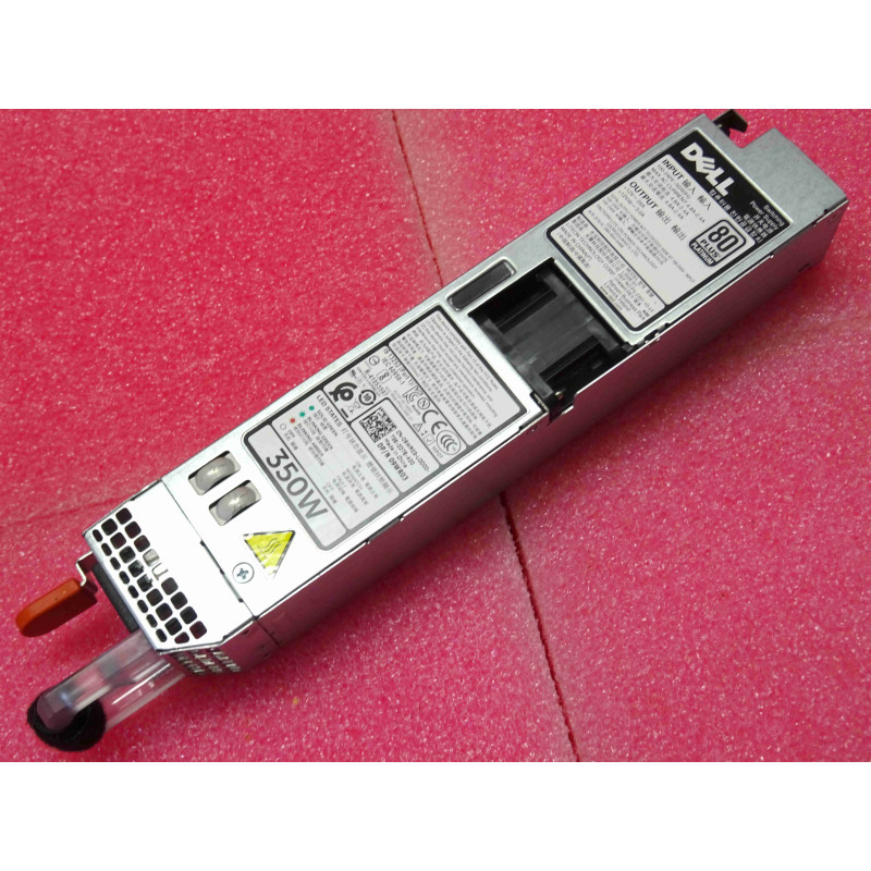 [L350E-S1 rev A00] Bloc d'Alimentation Serveur / Station Haute Efficacité 350W – Dell L350E-S1 (Lite-On PS-2351-1D-LF / Sortie 12V 29A + 12Vsb 3A)