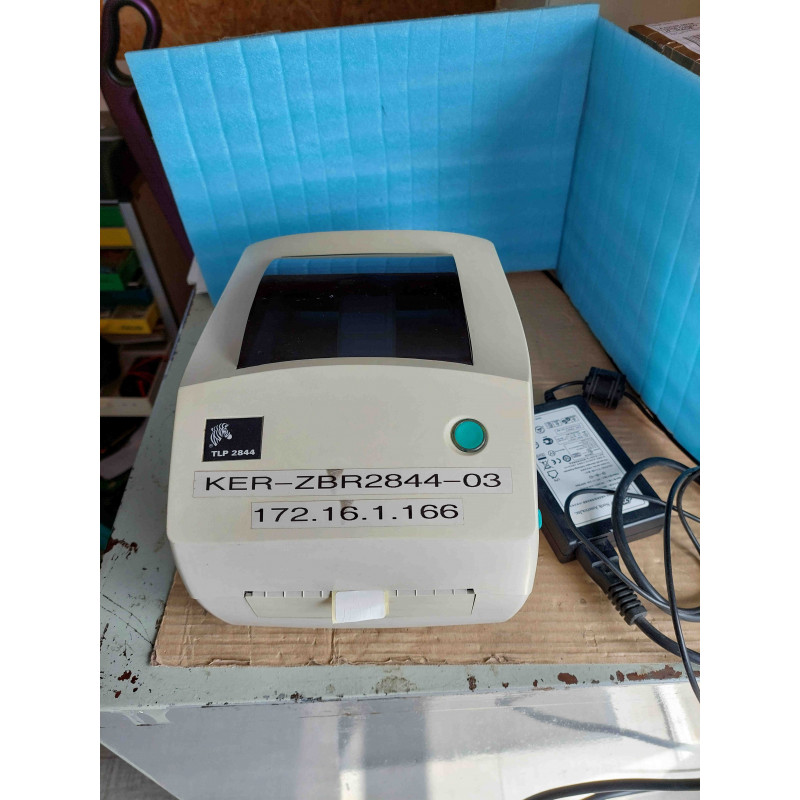 Imprimante d'Étiquettes Code-Barres Zebra TLP 2844 (203 dpi, Thermique Direct / Transfert Thermique)