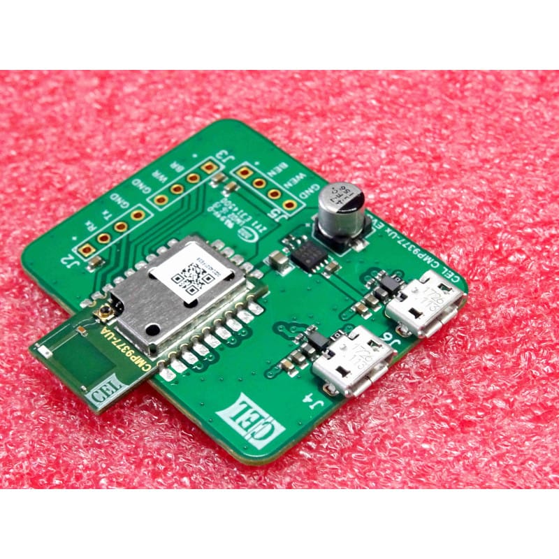 Carte d'Évaluation & Développement USB Wi-Fi + Bluetooth – CEL CMP9377-Ux EVB (avec Module CMP9377-UA) – California Eastern Laboratories