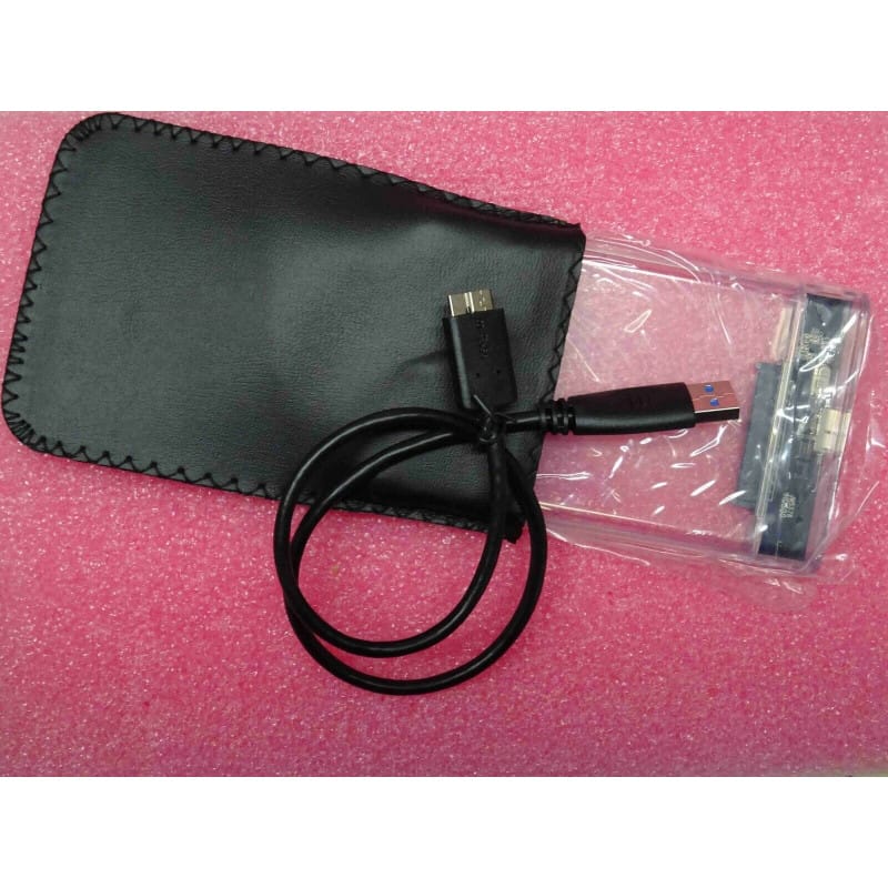 Boîtier Externe USB 3.0 Transparent pour Disque Dur / SSD 2,5" SATA – DEXLAN