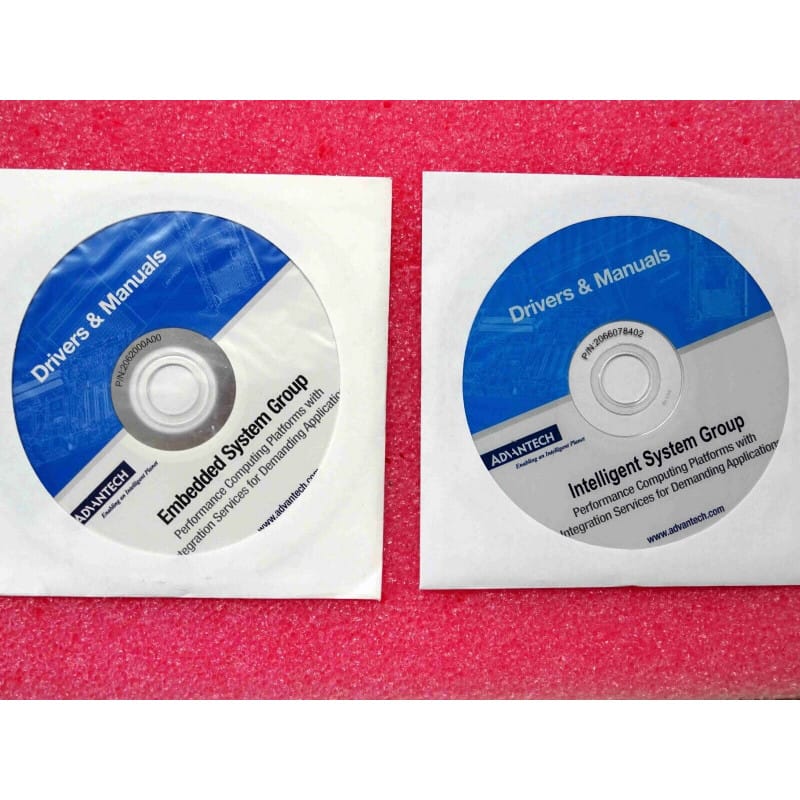 CD-ROM Original Pilotes & Documentations Techniques – Advantech (Embedded System Group P/N 2062000A00 & Intelligent System Group P/N 2066078402)
