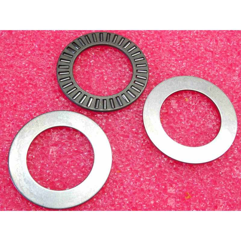 Butée à Aiguilles Axiale Ultra-Plate avec Rondelle Intégrée – IKO Nippon Thompson (Réf. NTB3047AS / Réf. RS Components 198-8917) – Dimensions 30 x 47 x 2 mm