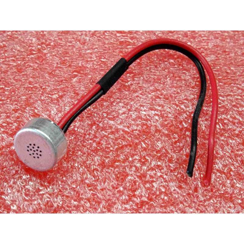 [electret10] Lot de 2 microphones à électret - Ø 10mm - Occasion