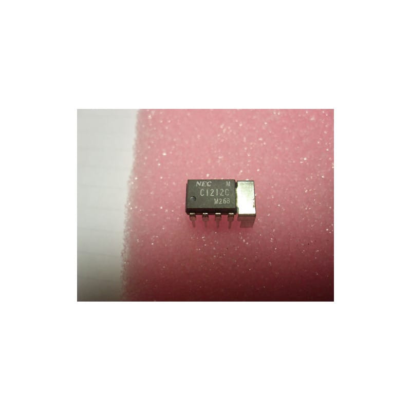 Amplificateur Audio Stéréo / Double Préampli µPC1212C / UPC1212C – NEC – Boîtier DIP / DIL