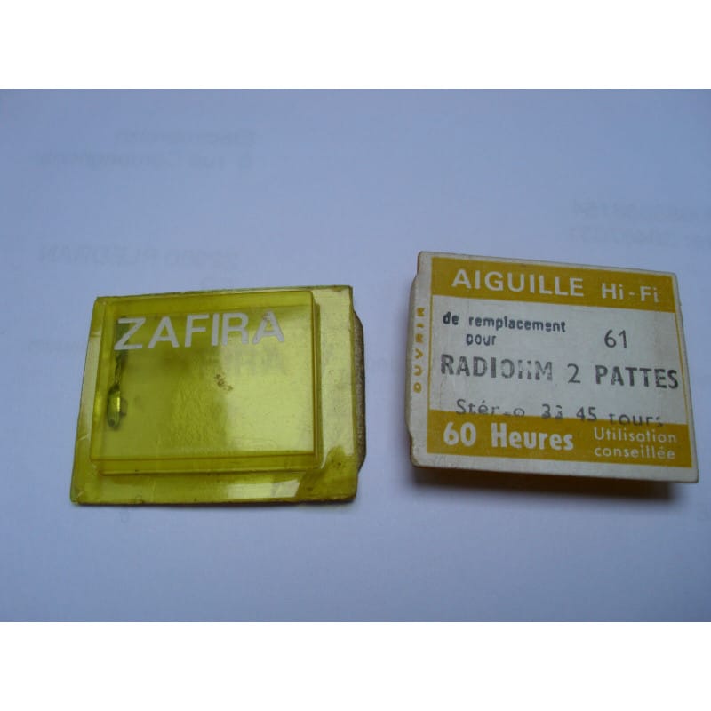 Pointe de lecture Saphir Stéréo (33/45 tours) - Zafira 61 / Radiohm