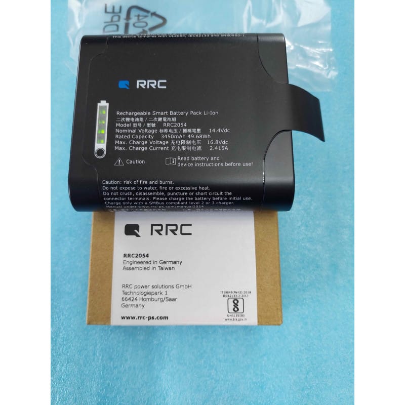 Bloc-Batterie Intelligent Standard RRC2054 (4S1P) Li-Ion – 14,40 V / 3,40 Ah / 48,96 Wh