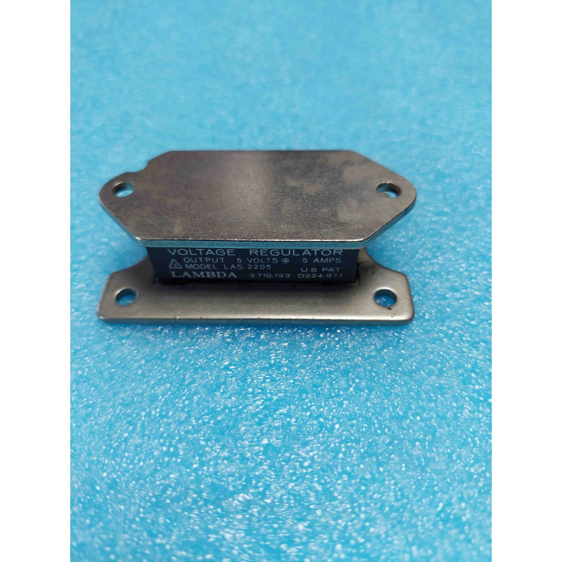 Régulateur de Tension Linéaire Hybride de Forte Puissance Lambda Semiconductors LAS2205 (+5V / 5A) – Boîtier Métallique Puissance TO-3 4 Broches – Made in USA
