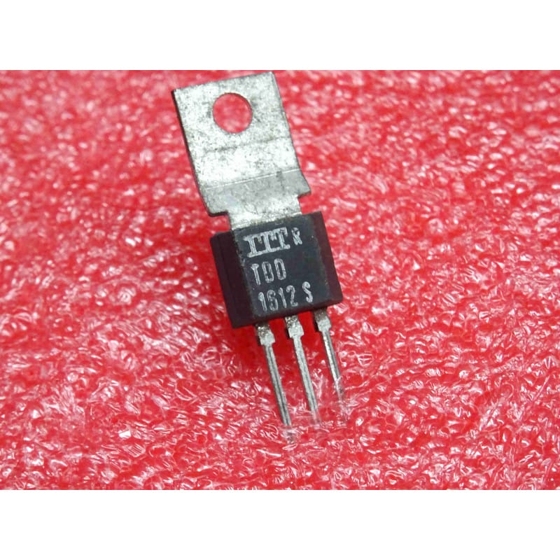 Lot de 2 Régulateurs de Tension Linéaire Positive Fixe +12V DC 500mA ITT Semiconductors TDD 1612 S (Série TDD1600 / Équiv. 78M12) – Boîtier Plastique Puissance