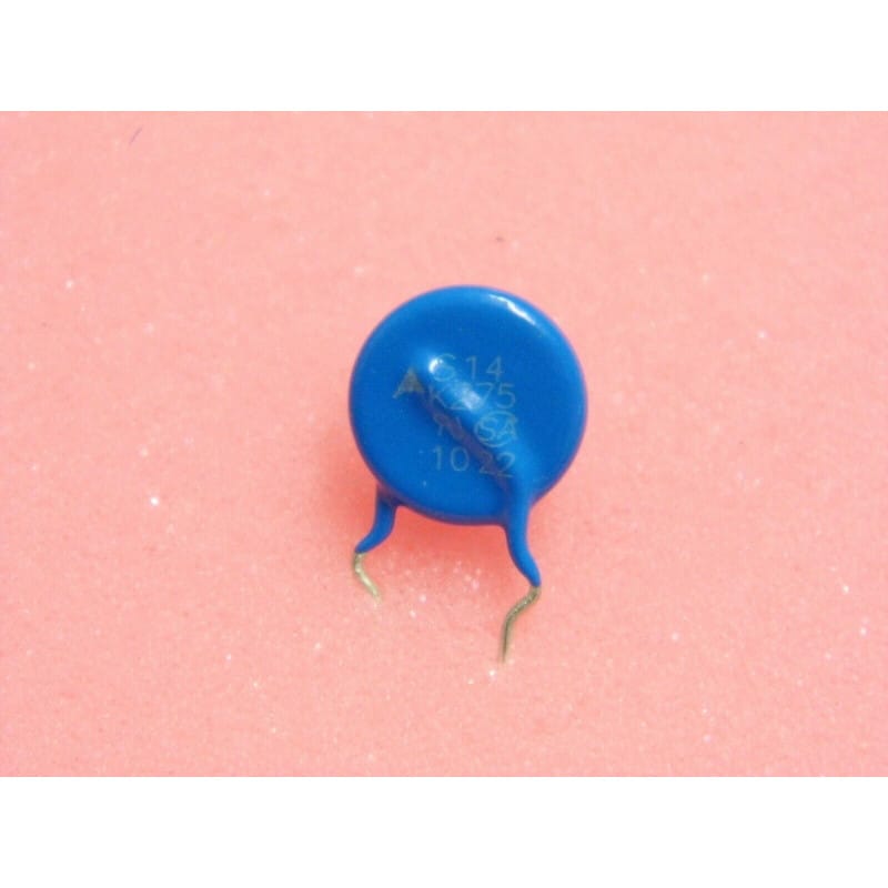Lot de 4 Varistances à Oxyde Métallique (MOV / VDR) S14K275 Ø 14 mm – Protection Surtension Secteur 275 V AC / 350 V DC – Broches Courtes