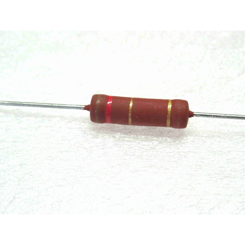 Lot de 6 Résistances de Puissance Axiales 1,2 Ω (1R2) ~3 W – Dimensions Ø 4 × 16 mm
