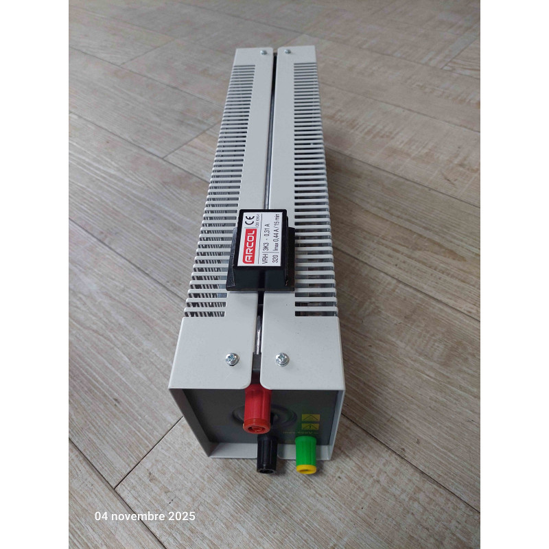 Rhéostat Linéaire de Puissance Bobiné 3,3 kΩ (3K3) ±10% 320 W Arcol Série VRH320 – Max 600 V