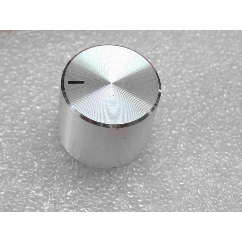 Lot de 3 Boutons de Potentiomètre Ø 19 mm × H. 16 mm avec Repère Visuel – Pour Axe Ø 6 mm