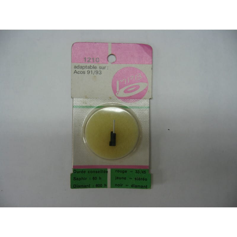 Diamant Acos GP91 / GP93 / GP94 pour Garrard 1000, 2025, TC2025, Hacker Gondolier – NOS