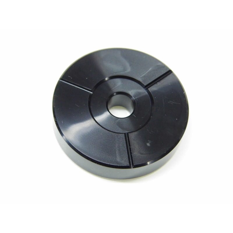 Centreur de précision pour disques 45 tours (Plastique Noir)