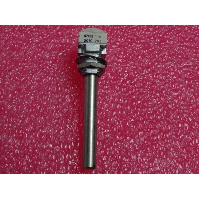 Potentiomètre de Tableau Professionnel Compact 1 W 470 Ω Linéaire – Vishay / Sfernice Série P11 (Modèle P11VY / P11S) – Axe Métallique Long Ø 6 mm L 40 mm