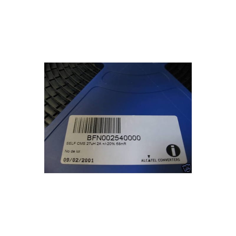 Bobine Complète de 600 Inductances CMS de Puissance 27 µH 2 A 20% 68 mΩ – ABC Electronics Série SS1206 (Référence SS1206270WSB) – Format Blindé ~12 × 12 × 6 mm