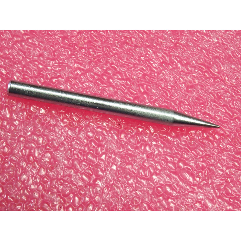 [T0054320073] Panne de Fer à Souder Pleine Micro-Pointe 0,5 mm d'Origine Weller – Référence T0054320073 (T005 43 200 73) – Profil Conique Fin 0,5 mm – Diamètre de Tige Pleine Ø 4,0 mm – Pour Fers et Stations Weller