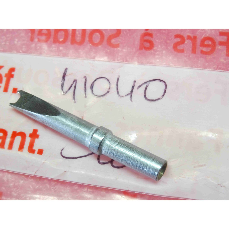 [T0054104099] Panne à Souder / Dessouder Spéciale CMS / SMD d'Origine Weller ET SMD – Références T0054104000 / T0054104099 – Empreinte Puce / Composant 3,8 × 1,5 mm – Pour Fer WEP 70 & Fers Série ET / LR 21