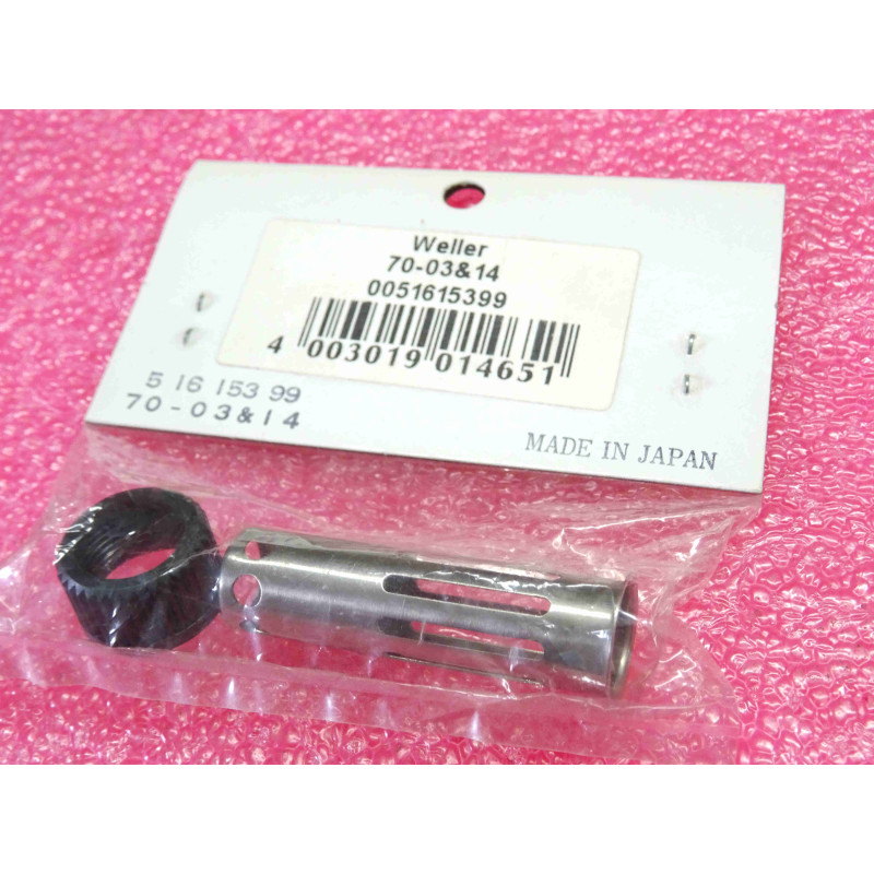 [T0051615399] Fourreau / Douille de Maintien de Panne d'Origine Weller Pyropen – Références T0051615300 / T0051615399 (Codes Usine 70-03 & 70-14) – Pour Fers à Souder à Gaz Autonomes Gamme Pyropen