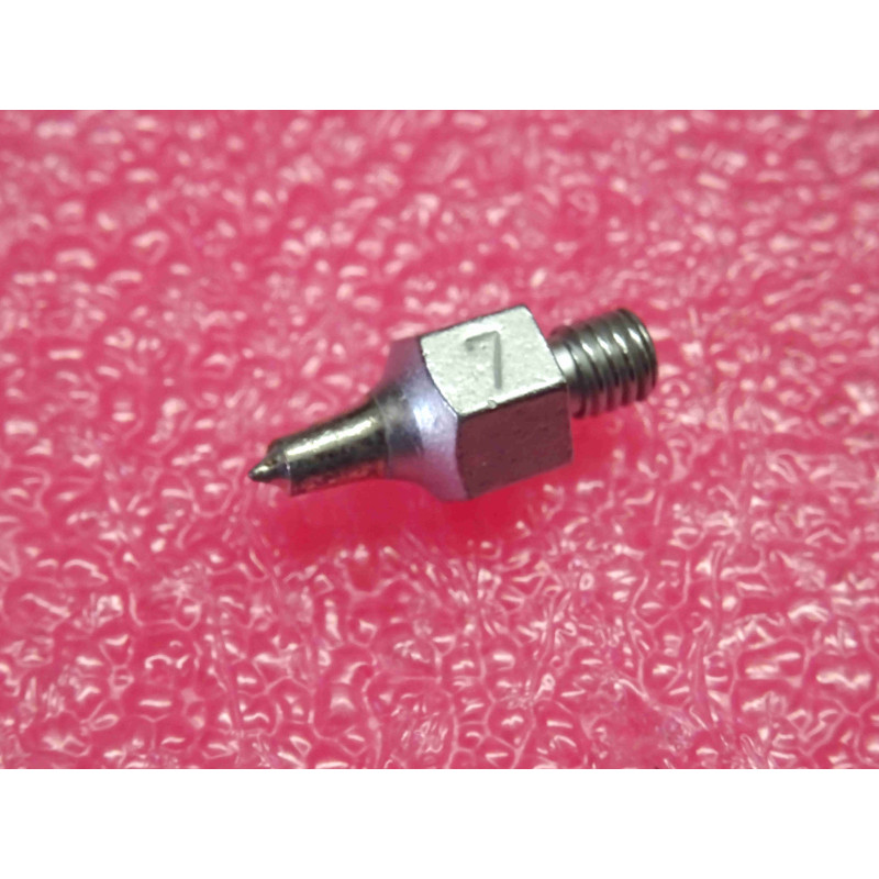 [T0051355000] Buse de Dessoudage / Buse d'Aspiration d'Origine Weller – Référence DS 117 (Codes T0051355000 / T0051355099 / DS117) – Ø Extérieur 2,9 mm × Ø Intérieur 1,5 mm – Longueur Totale 18 mm – Pour Fers et Pistolets à Dessouder Weller Séries DS / DSX