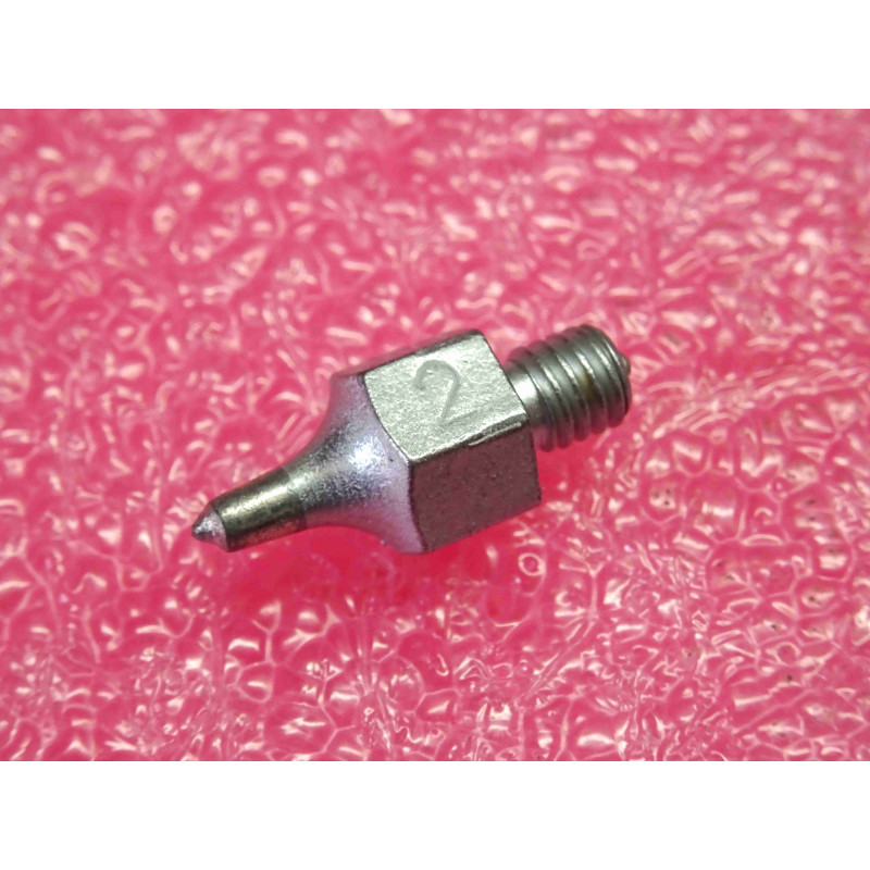 [T0051351200] Buse de Dessoudage / Buse d'Aspiration d'Origine Weller – Référence DS 112 (Codes T0051351200 / T0051351299 / DS112) – Ø Extérieur 2,3 mm × Ø Intérieur 1,0 mm – Longueur Totale 18 mm – Pour Fers et Pistolets à Dessouder Weller Séries DS / DSX