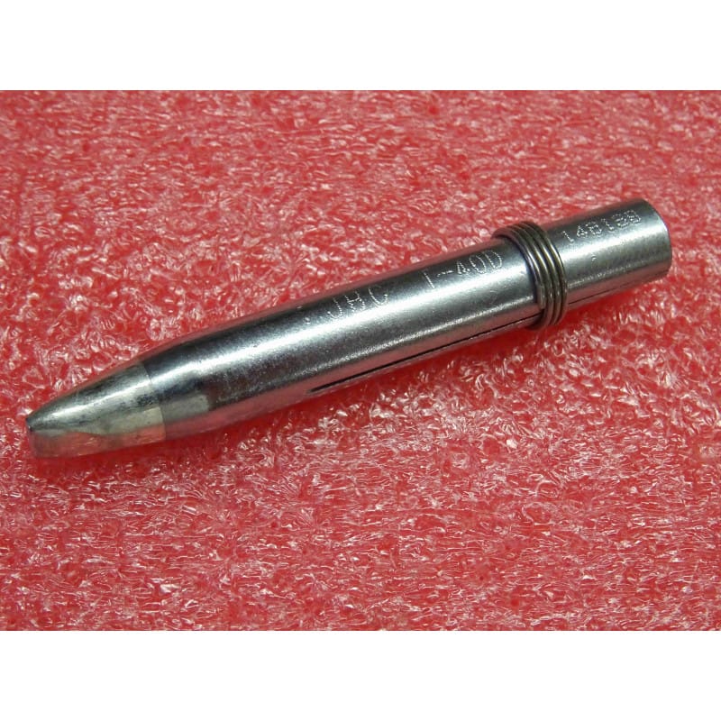 Panne de Fer à Souder Tournevis Large 4,0 × 1,5 mm d'Origine JBC – Référence T-40 D / T40D (Code Commande JBC 0300608 / 0300600) – Profil Burin Plat Massif Longue Durée – Pour Fers à Souder JBC 30S, 30ST, 40S, 40ST, IN2100 & SL2020