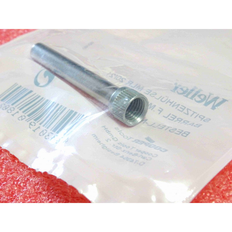 [T0058720762] Fourreau / Tube de Fixation de Panne d'Origine Weller – Référence T0058720762 (Codes 0058720762 / 58720762 / 5 87 20 76 2) – Pour Micro-Fers à Souder Weller MLR 20, MLR 21 & Fer Ergonomique MPR 30