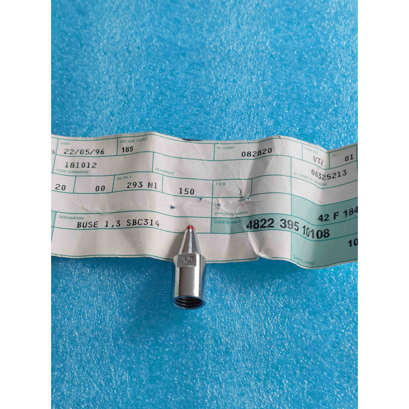 [SBC314] Panne de Fer à Souder de Précision d'Origine Philips (NXP Semiconductors) – Référence SBC 314 (Code Service 4822 395 10108 / 482239510108 / Calibre n°1.3) – Profil Tournevis / Burin Plat 1,3 mm – Pour Fers et Stations Électroniques Philips Séries SBC